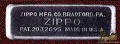 Zippo Code 1937