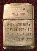 Zippo Vietnam 1969 verso